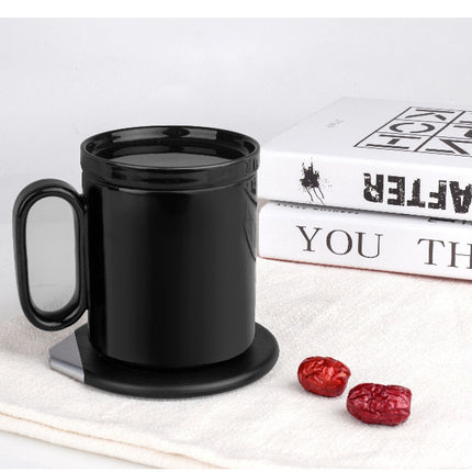 Wireless Charger Induction Multifunctional USB Warm Heating Coaster