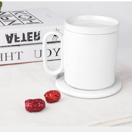 Wireless Charger Induction Multifunctional USB Warm Heating Coaster