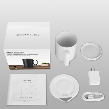 Wireless Charger Induction Multifunctional USB Warm Heating Coaster