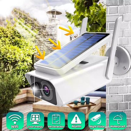 Cameras & Optics|Battery-Powered Security Camera|Wireless Wifi Solar Rechargeable Battery Camera
