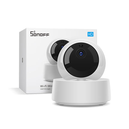 Cameras & Optics|Motion Detection Camera|Sonoff 1080P HD IP Security Camera WiFi Wireless APP Controled GK-200MP2-B Motion Detective 360 Viewing Activity Alert Camera