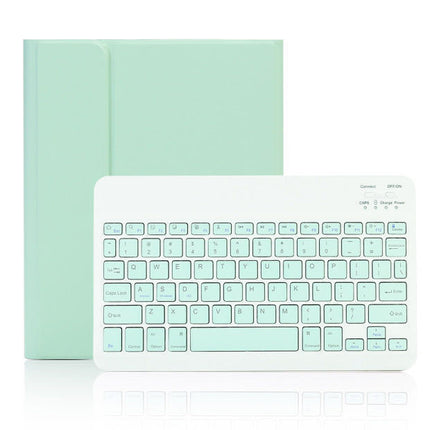 Computer & Office|Bluetooth Keyboard Case|Color Flat Bluetooth Keyboard Leather Case Pen Slot