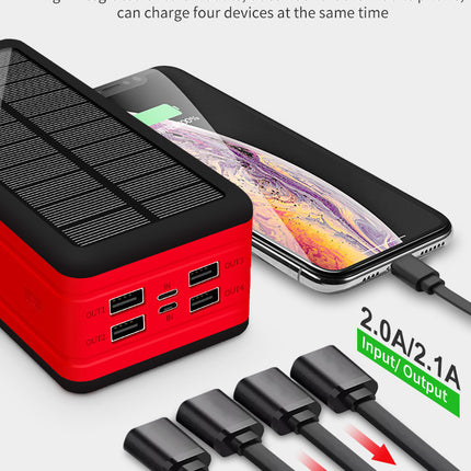 Large Capacity Solar Wireless Power Bank