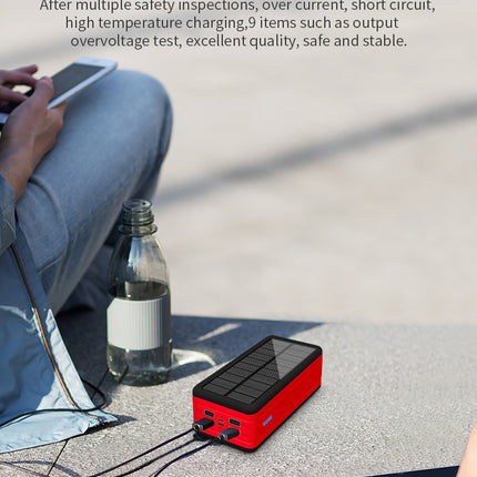 Large Capacity Solar Wireless Power Bank
