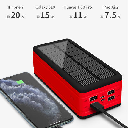 Large Capacity Solar Wireless Power Bank