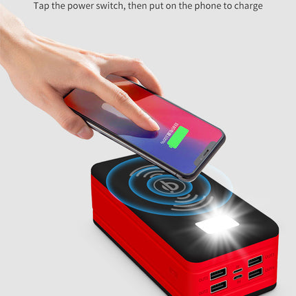 Large Capacity Solar Wireless Power Bank