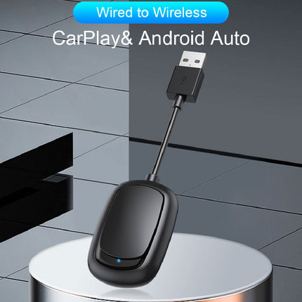Smart Electronics|Wireless CarPlay Adapter|Cross-two-in-one Wireless CarPlay Wireless Android Auto Car Interconnection Box