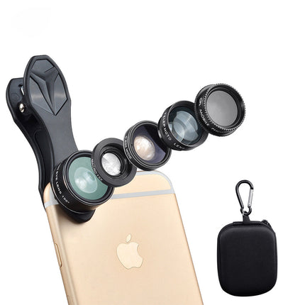Cameras & Optics|Mobile Phone Lens Kit|Mobile phone lens five in one set