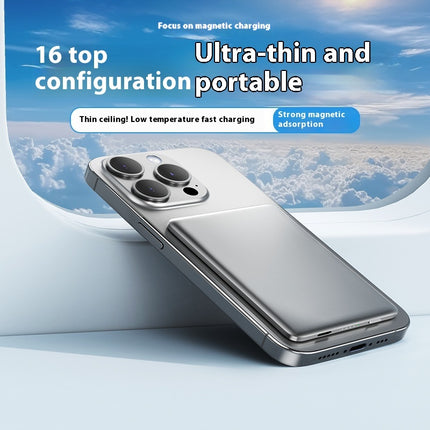Smart Electronics|Wireless Power Bank|Magnetic Wireless Power Bank Mobile Power Supply
