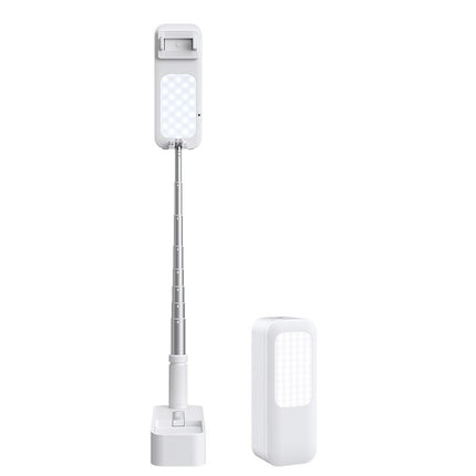 Multi-functional Live Broadcast Bracket with Beauty Fill Light: 1.3 Meters Floor Folding Outdoor Wireless Bracket