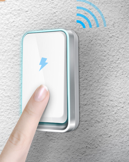 Smart Electronics|Wireless Doorbell|Model: CH, Style: 1 style - wireless door bell