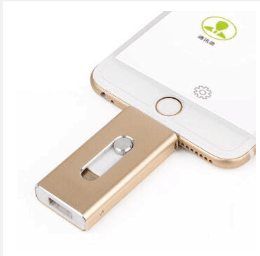 Compatible With  USB  Drive For (Color: Golden, capacity: 32GB)