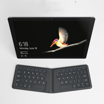 Computer & Office|Folding Bluetooth Keyboard|Compatible with Apple, Aerospace Folding Bluetooth Keyboard Ipad Tablet Phone Universal Office Keyboard