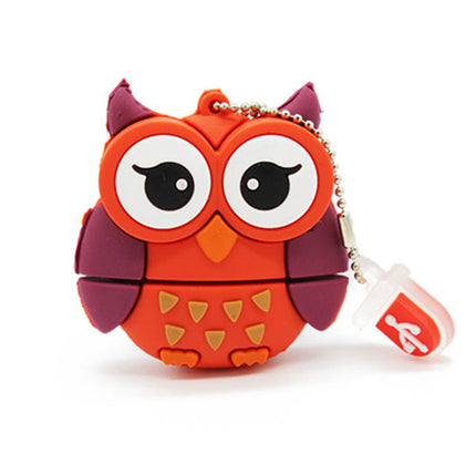 Smart Electronics|USB Flash Drive|Color: Owl, Model: 64G - Cartoon Anime U Disk