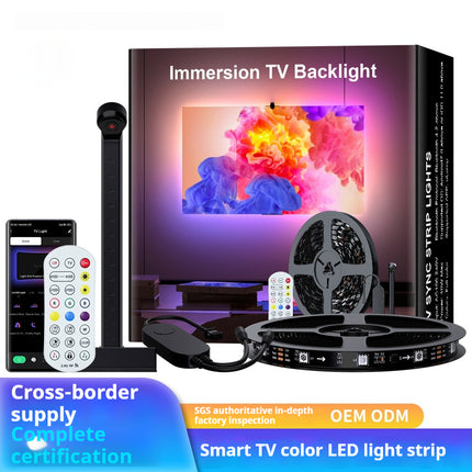 General||Product Specifications: British Standard, Color Temperature: Magic Color - TV Same Screen Ambience Light Smart Screen Synchronous Light Linkage Colorful Smart Light Strip