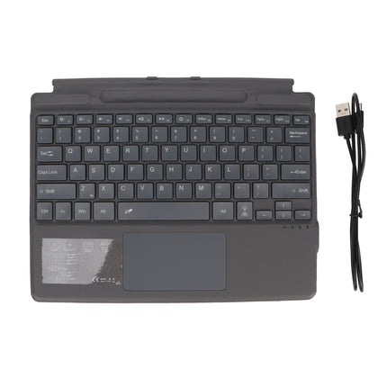 Notebook Bluetooth Wireless Keyboard Ultra Slim Portable with Touchpad Colorful Backlight Built in Battery