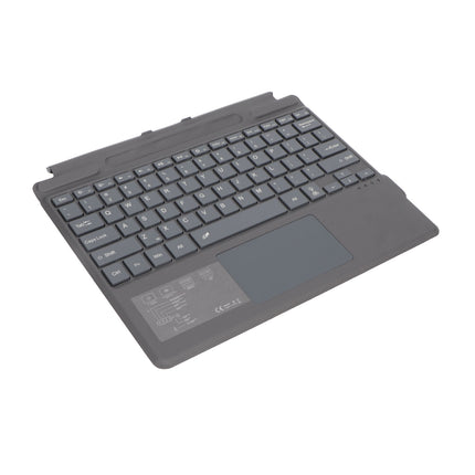Notebook Bluetooth Wireless Keyboard Ultra Slim Portable with Touchpad Colorful Backlight Built in Battery