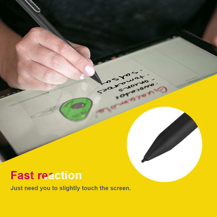 Professional Portable Touch Screen Active Tablet Stylus Pen for Surface Pro3 Pro4 Black