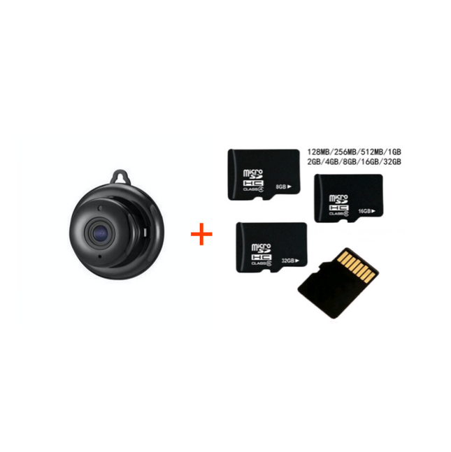 Cameras & Optics||Style: With 16G, Model: UK - WIFI camera low light level night vision camera
