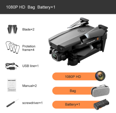Drones|Quadcopter Drone|style: Set 5 - LSRC-XT6 dual-lens aerial fixed-height quadcopter