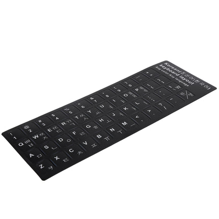 Keyboard Sticker Korean Waterproof Accessories for 10-17in Laptop Notebook Desktop Computer