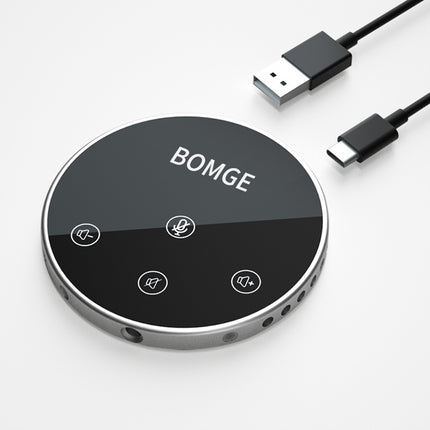 Consumer Electronics|Conference Speaker|Style: BUM04, Please Input: USB - Desktop Conference Built-in Speaker Omnidirectional Condenser Microphone Suitable For PC Laptop