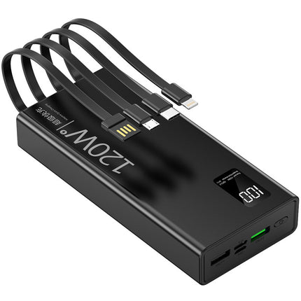 Super Fast Charge Two-way Portable Battery For Mobile Phones Intelligent Digital Display Multi-port