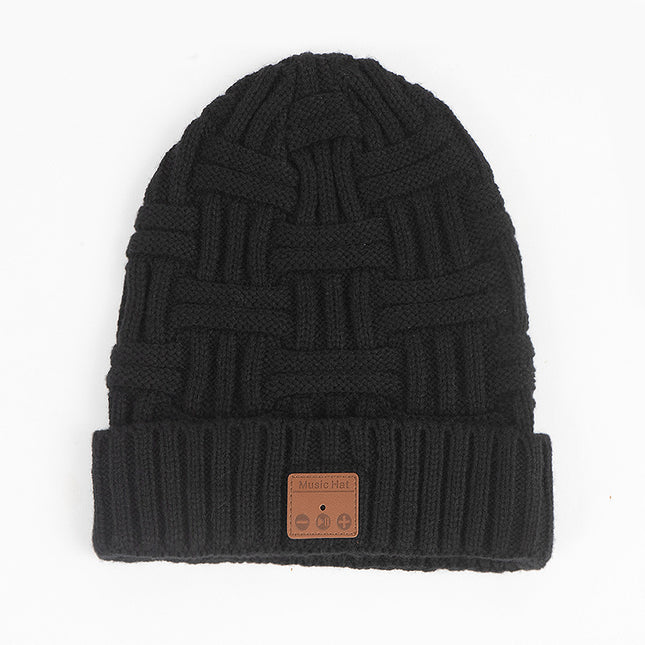 Wireless bluetooth knitted hat