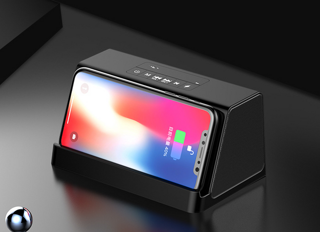 Wireless fast charging mini stereo car subwoofer wireless bluetooth speaker