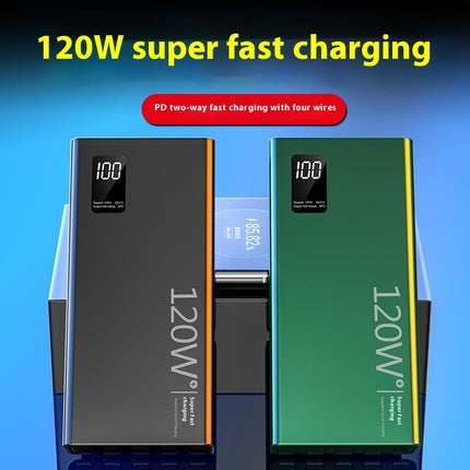 Consumer Electronics|Portable Battery|Super Fast Charge Two-way Portable Battery For Mobile Phones Intelligent Digital Display Multi-port