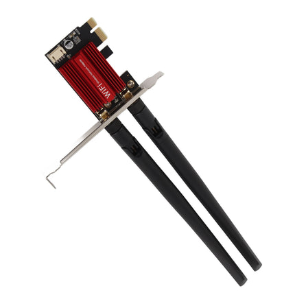 7260AC Pro PCIE Wifi Card 1200Mbps 2.4GHz 5GHz Bluetooth 4.0 Plug and Play Wifi Card for Windows 7 8 10 11