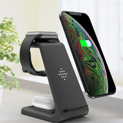 Smart Electronics|Wireless Charging Station|3 In 1 Fast Charging Station Wireless Charger Stand Wireless Quick Charge Dock For Phone Holder