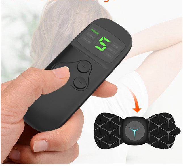 Home Appliances||Color: Black+control - Mini Shoulder and Neck Massager