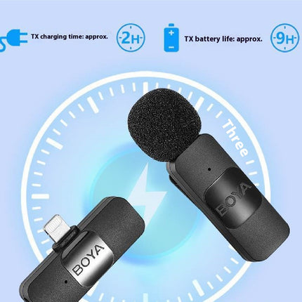 Consumer Electronics|Collar Clip Microphone|Wireless Microphone Collar Clip Mobile Live Shooting Video Recording Radio