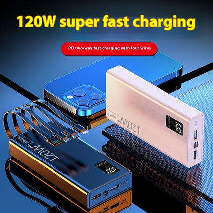 Super Fast Charge Two-way Portable Battery For Mobile Phones Intelligent Digital Display Multi-port