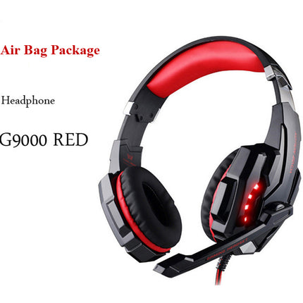 Consumer Electronics||Color: Black red G9000 - Wired Gaming Headset Headphones Surround Sound Deep Bass Stereo Casque Earphones With Microphone