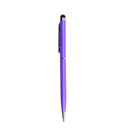US Universal 2 In 1 Touch Screen Stylus Pens For Ipad Iphone Samsung Tablet All Mobile Phones Tablet PC Silver