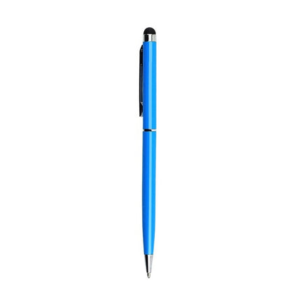 US Universal 2 In 1 Touch Screen Stylus Pens For Ipad Iphone Samsung Tablet All Mobile Phones Tablet PC Silver