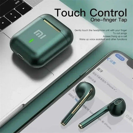 Xiaomi Earbuds True Wireless Earphone Noise Cancelling Update Bluetooth 5.3 Headset HD Music Headphone In-Ear Handsfree With Mic (Color: black, Ships From: CHINA)