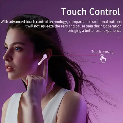 Xiaomi Earbuds True Wireless Earphone Noise Cancelling Update Bluetooth 5.3 Headset HD Music Headphone In-Ear Handsfree With Mic (Color: black, Ships From: CHINA)