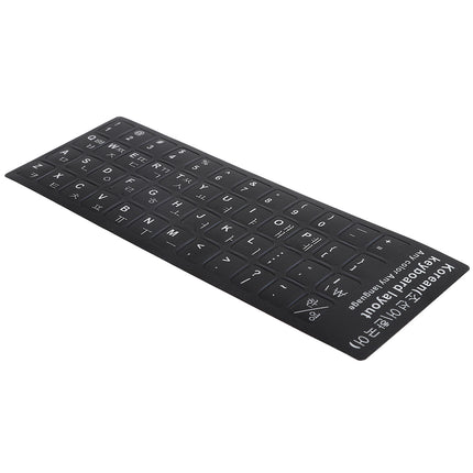 Keyboard Sticker Korean Waterproof Accessories for 10-17in Laptop Notebook Desktop Computer