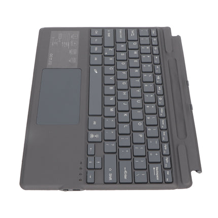 Notebook Bluetooth Wireless Keyboard Ultra Slim Portable with Touchpad Colorful Backlight Built in Battery