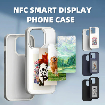 Consumer Electronics|E-Ink Phone Case|E-ink Screen Phone Case Unlimited Screen Projection Personalized Phone Cover Battery Free New Designer Luxury Phone Case