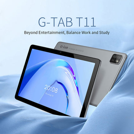 Computer & Office|Android Tablet|G-tab T11 Android 14 Tablet 10.1 Inch 1280&800 IPS Screen Unisoc T606 8 Core Max 1.6GHz 8GB RAM 4GB&4GB Expansion128GB ROM 2.4&5GHz WiFi Bluetooth 5.0 6580mAh Battery 8MP&13MP Camera Dual 4G