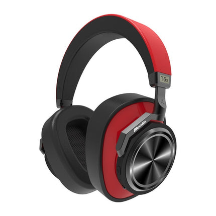 Bluedio T6S Bluetooth Headphones: Active Noise Cancelling Wireless Headset for Phones and Music with Voice Control