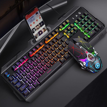 Gaming Keyboard Mouse Headset Set for PC