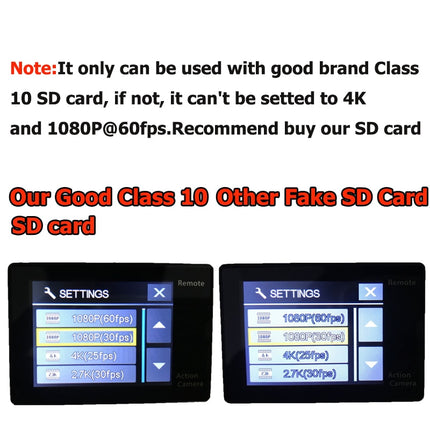 Original EKEN H9 Ultra HD 4K Action Camera: WiFi Remote Control Sports Video Camcorder DVR DV Waterproof Pro Camera