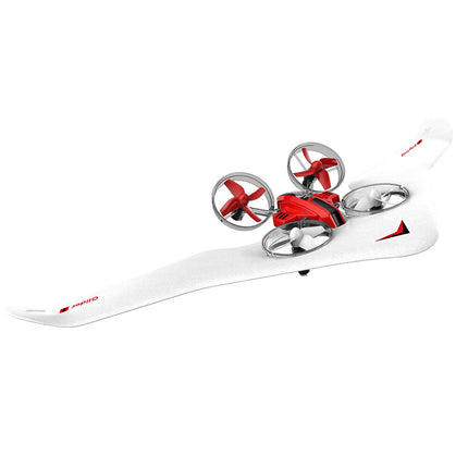 L6082 RC Drone Airplane Hovercraft 3 in 1 Quadcopter Headless Mode Glider Airship 2.4G Multi-functional RC Boat Remote Kids Toys