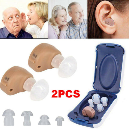 Headphones||Two Sets Of Hearing Aid Sound Amplifier Hearing Aid Headphones