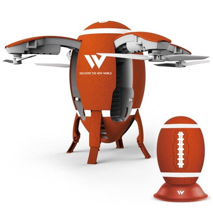 Exquisite Transformable Egg Drone: Folding RC Quadcopter Aircraft with G-Sensor Altitude Hold and Wireless ABS